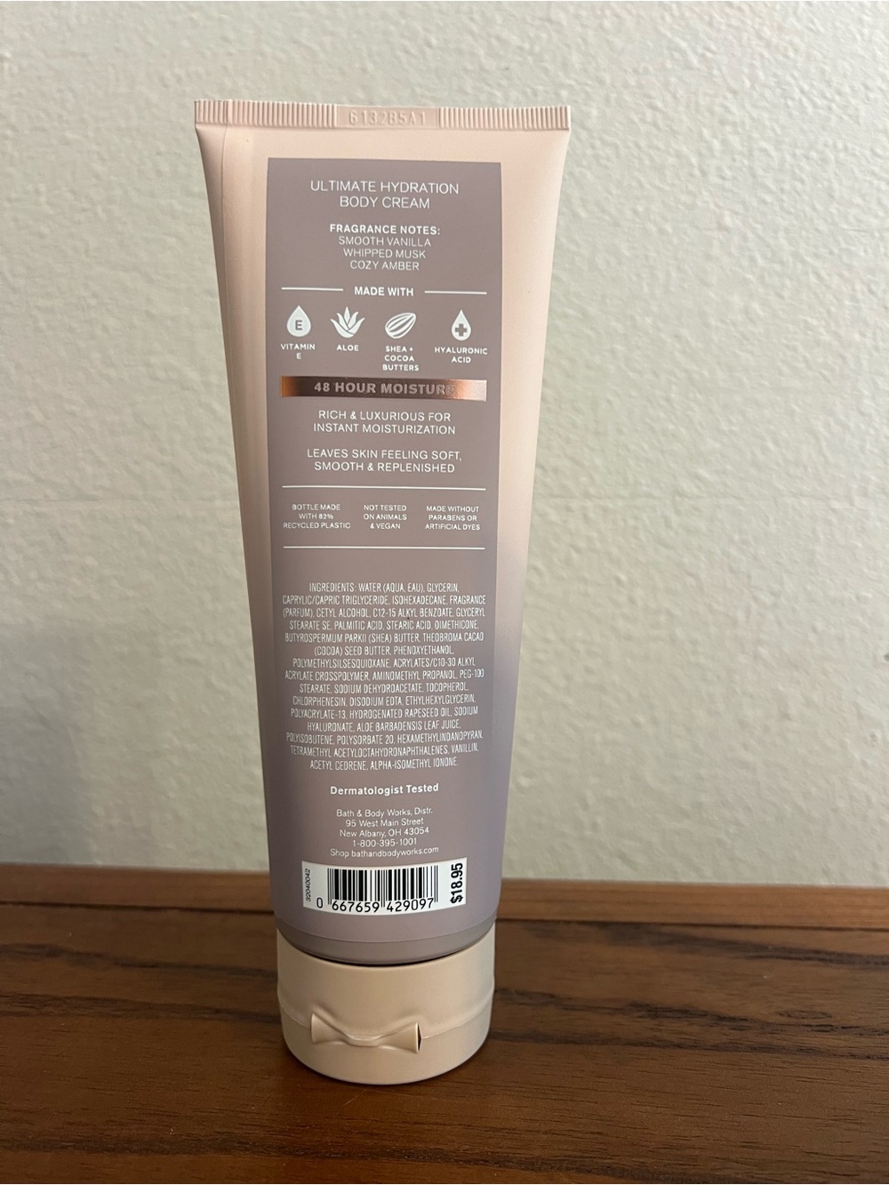 Bath & Body Works Warm Musk Body Cream, Set of 3, Brand New - Picture 3 of 3